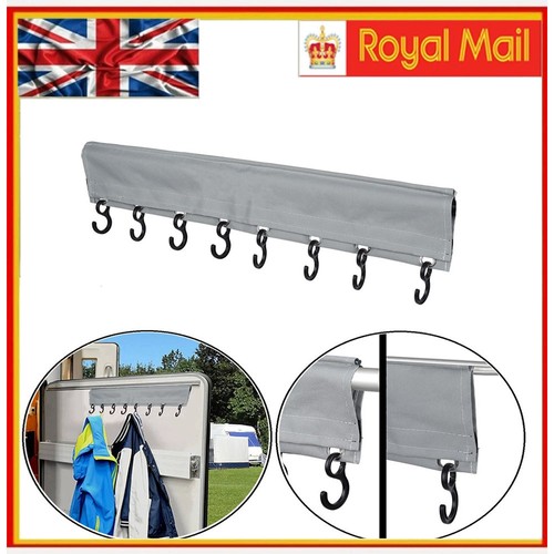 Awning pole coat clothes - coat, towel
