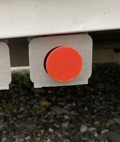 28mm caravan waste pipe - waste, cap