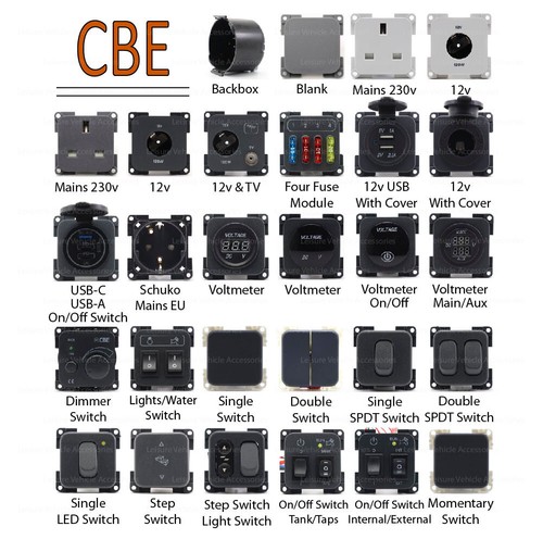 Cbe mains usb sockets - cbe,