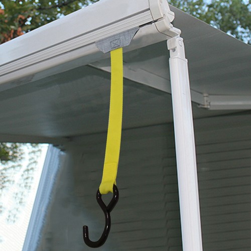 Heavy duty awning tie down - duty,