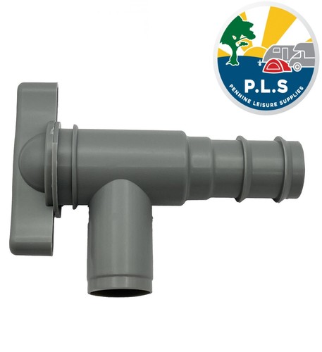 Grey 28mm waste water drainage - grey,