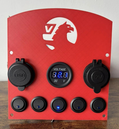 Switch panel 12v 24v usb - panel,