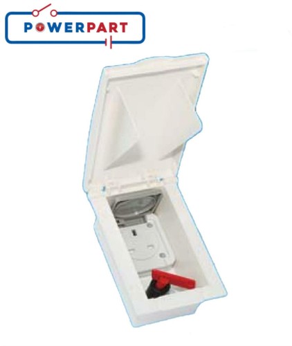 White tnd external - white, 13amp