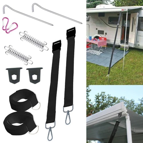 Awning tie down - tie, kit