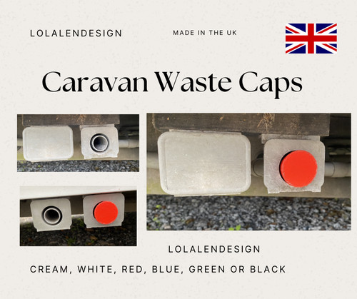 Caravan waste pipe - cap, cover